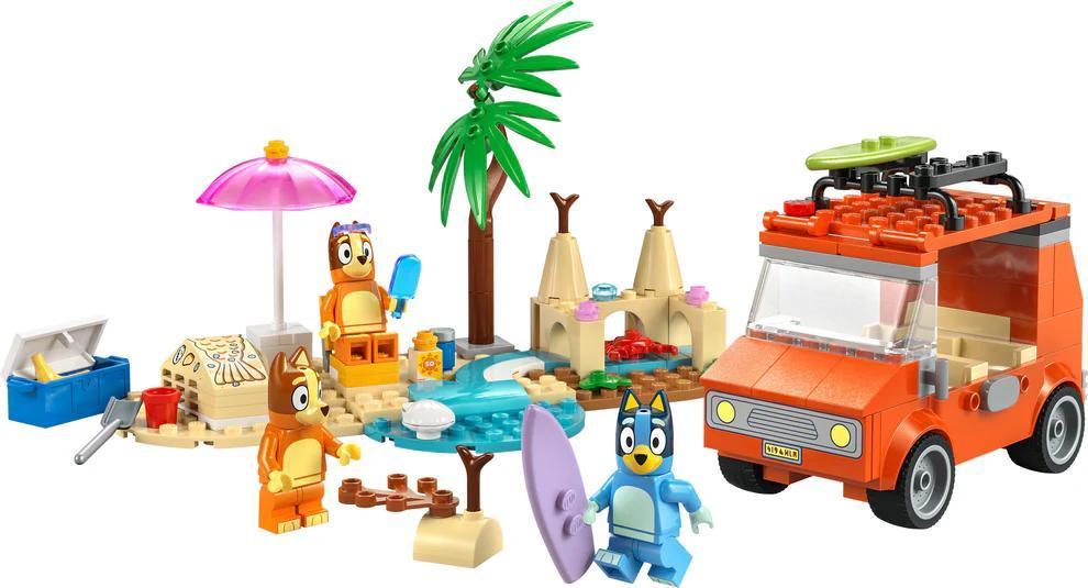 LEGO® Bluey Bluey's Beach & Family Car Trip | 11202