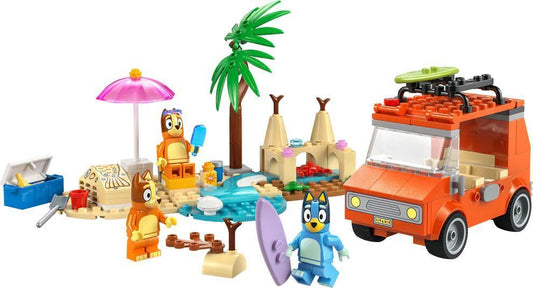 LEGO® Bluey Bluey's Beach & Family Car Trip | 11202