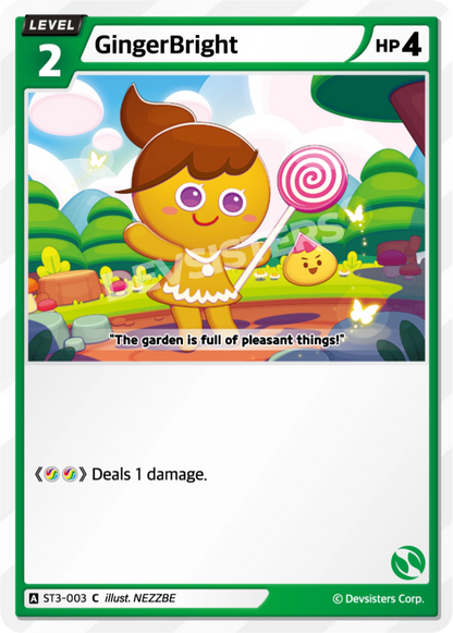 CookieRun TCG - GingerBright [ST3-003 C]