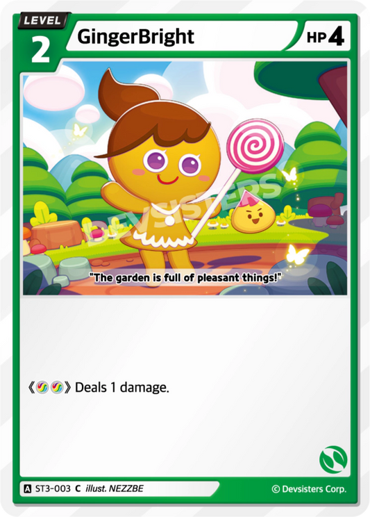 CookieRun TCG - GingerBright [ST3-003 C]
