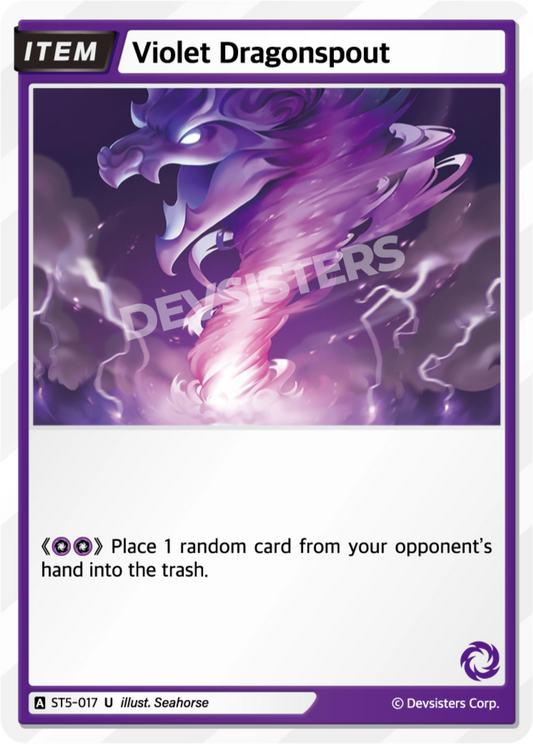 CookieRun TCG - Violet Dragonspout [ST5-017 U]