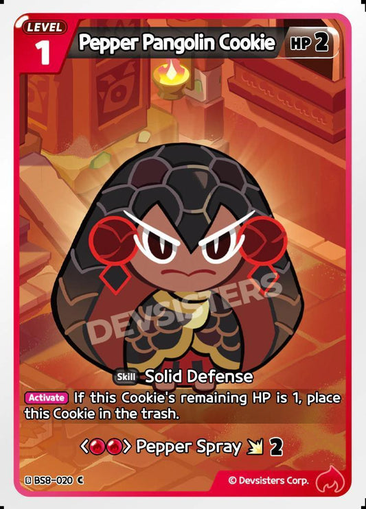 CookieRun TCG - Pepper Pangolin Cookie [BS8-020 C]