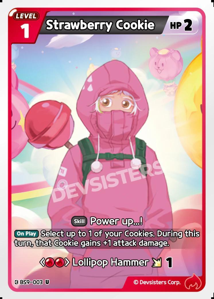 CookieRun TCG - Strawberry Cookie [BS9-003 U]