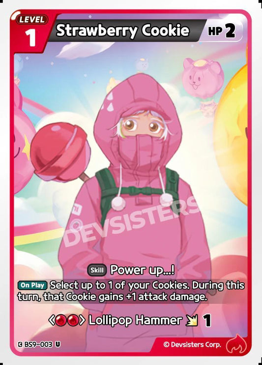 CookieRun TCG - Strawberry Cookie [BS9-003 U]