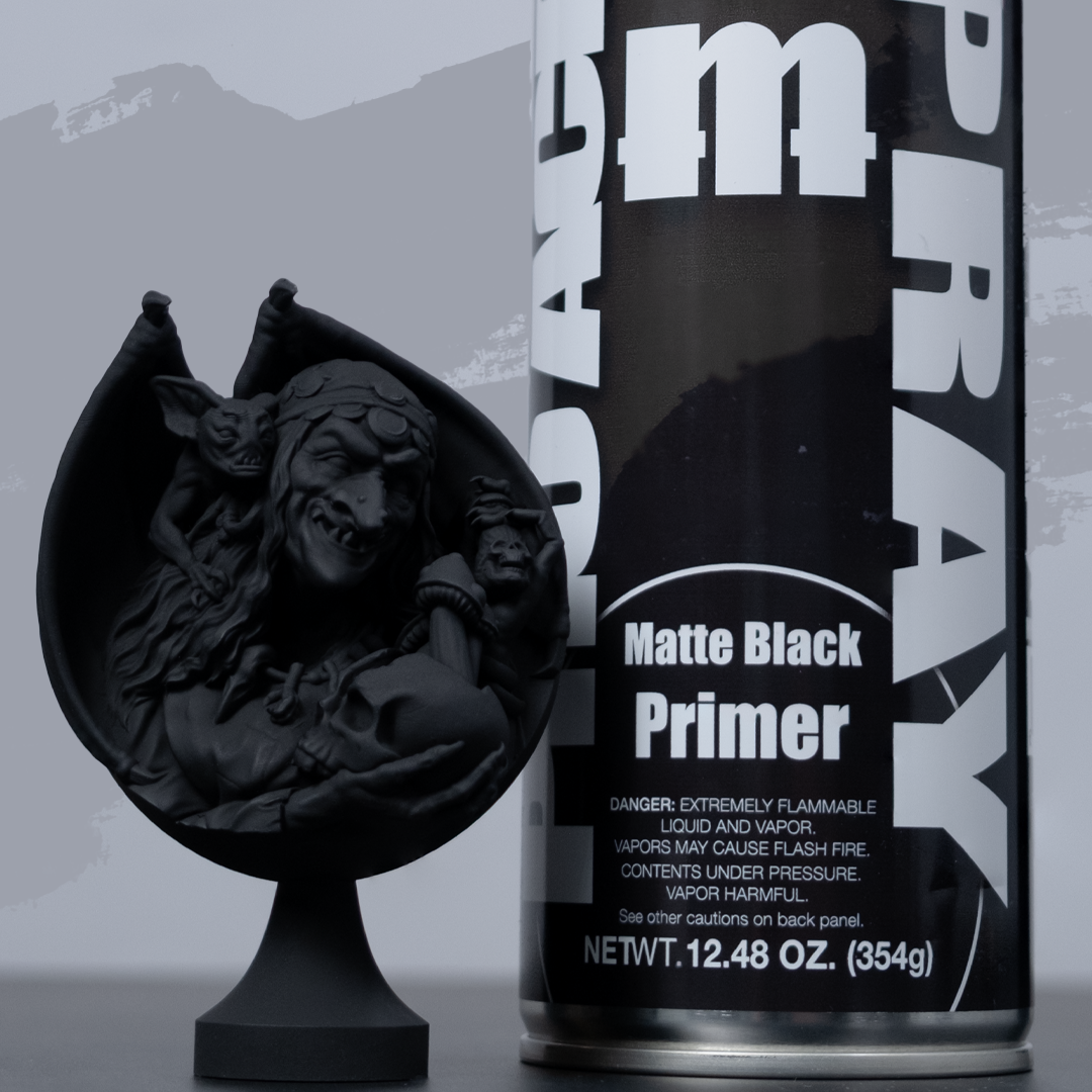 Monument Hobbies - PRO Acryl SPRAY - Matte Black Primer