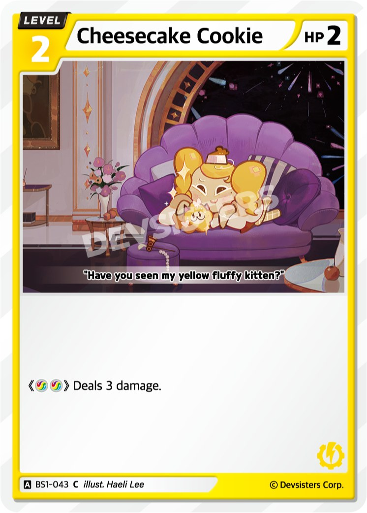 CookieRun TCG - Cheesecake Cookie [BS1‑043 C]