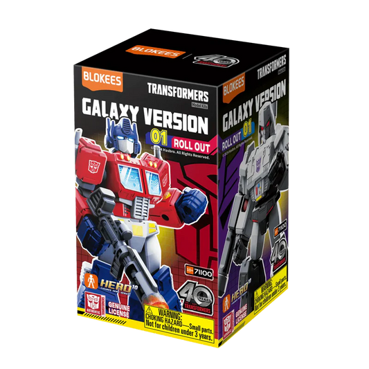 Blokees - Transformers:  Galaxy Version 01 "Rollout" Blind Box