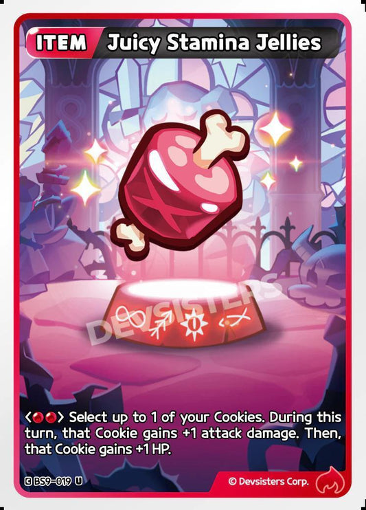 CookieRun TCG - Juicy Stamina Jellies [BS9-019 U]