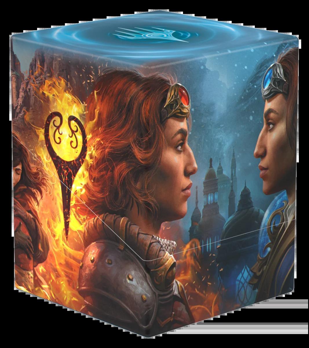 Ultimate Guard Magic: The Gathering | Reality Fracture Deck Case: RTE Boulder 100+ - Way of the Pyromancer / Cryomancer