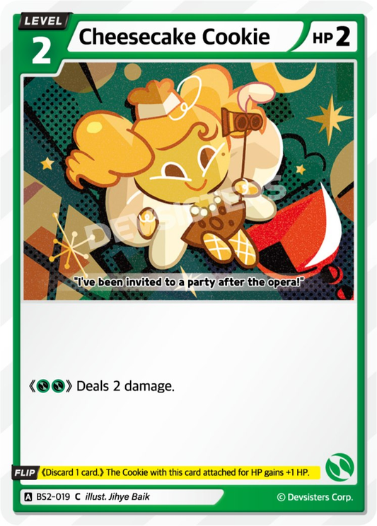 CookieRun TCG - Cheesecake Cookie [BS2-019 C]