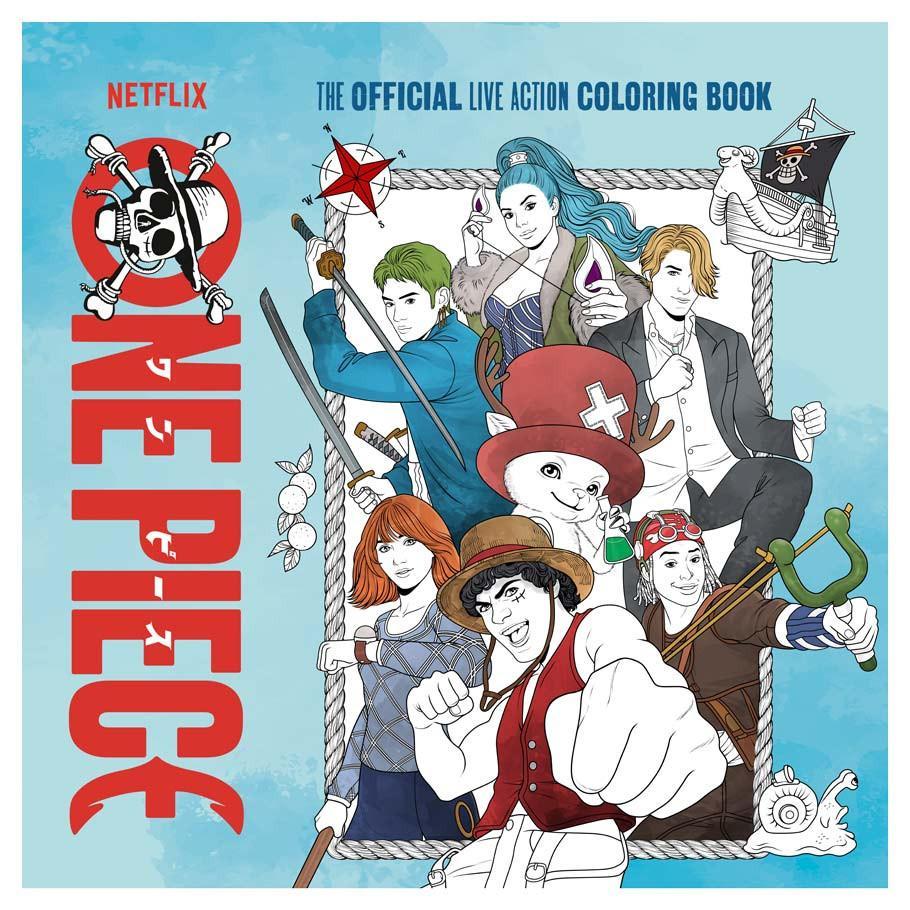 One Piece: The Official Live Action Coloring Book (Penguin Random House)