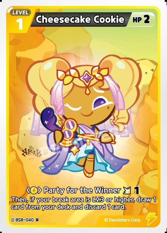 CookieRun TCG - Cheesecake Cookie [BS8-040 U]