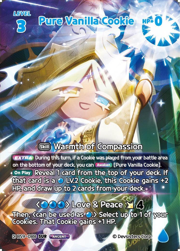 CookieRun TCG - Pure Vanilla Cookie [BS9-088 SUR]