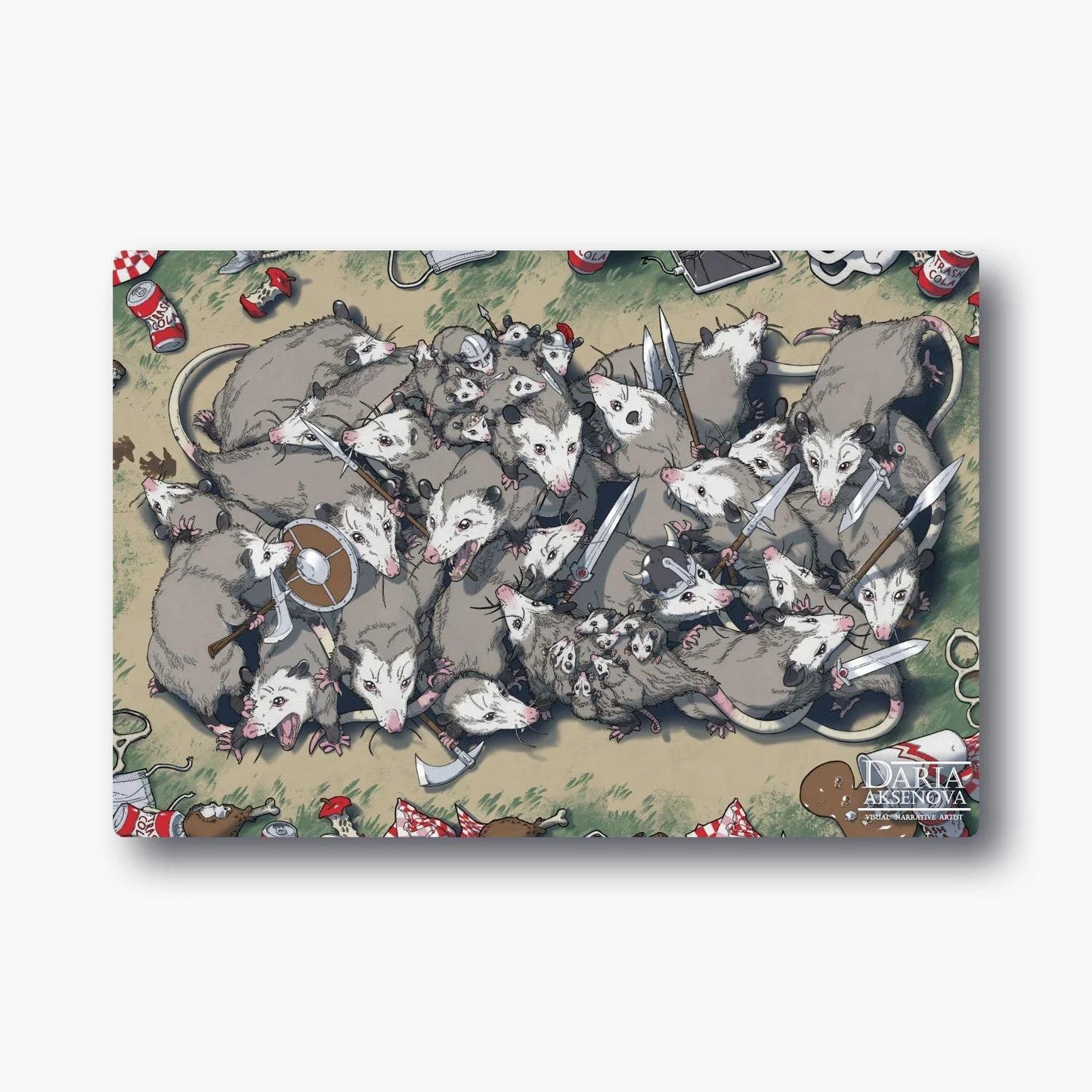 World of Trash - Playmat