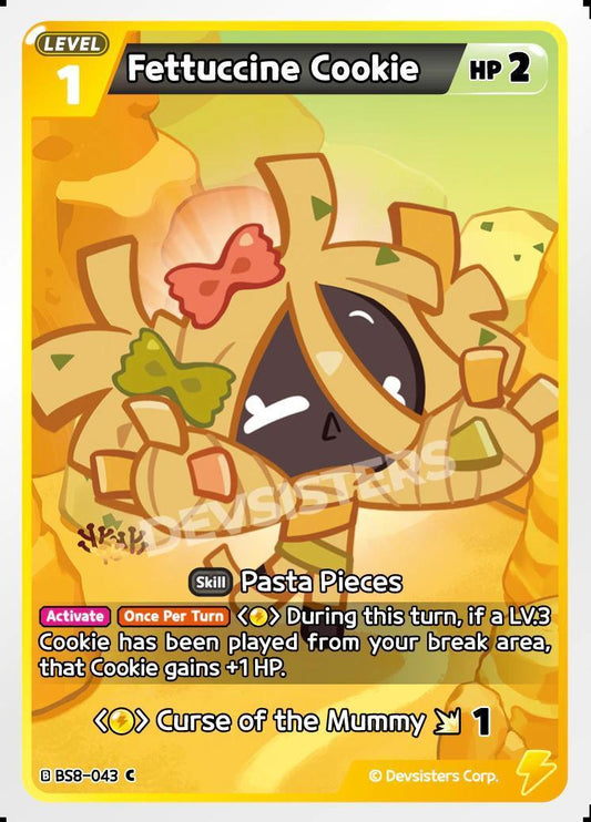 CookieRun TCG - Fettuccine Cookie [BS8-043 C]
