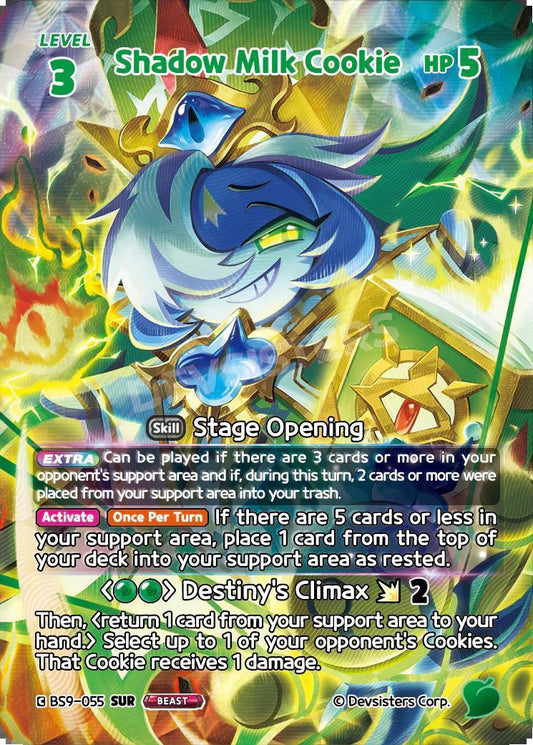 CookieRun TCG - Shadow Milk Cookie [BS9-055 SUR]