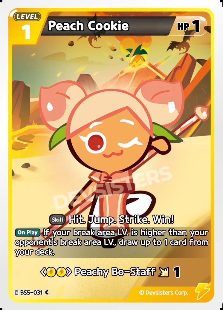 CookieRun TCG - Peach Cookie [BS5-031 C]