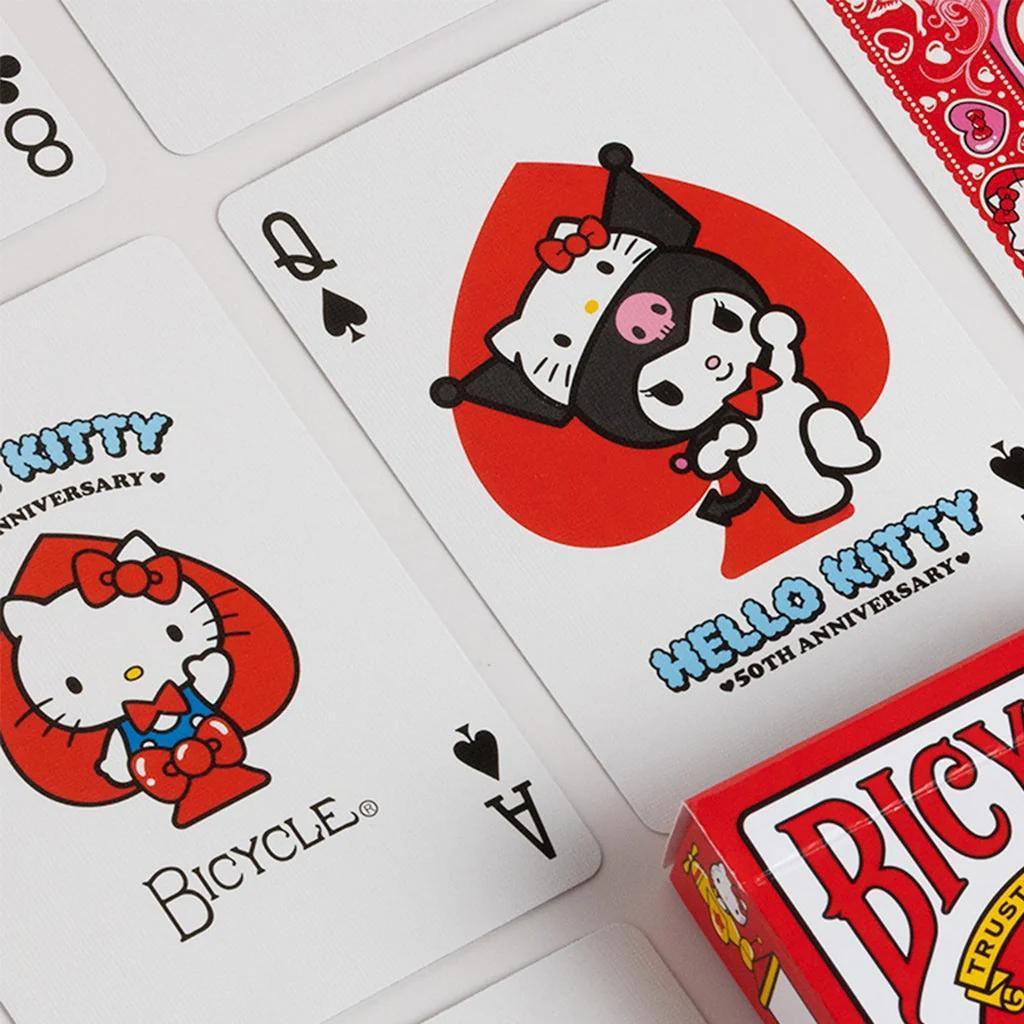 Bicycle Playing Cards - Hello Kitty 50th Anniversary