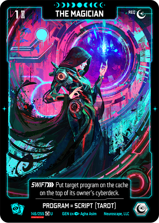 Neuroscape TCG - The Magician GEN-146 Foil