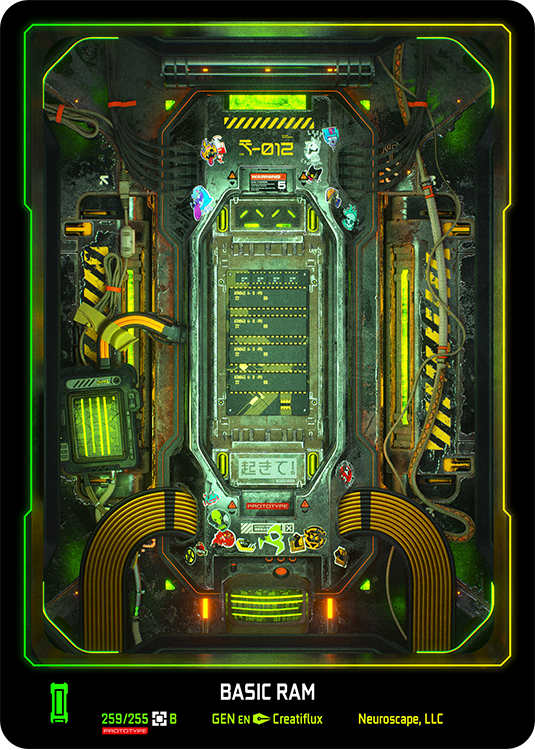 Neuroscape TCG - Basic Ram GEN-259 Foil