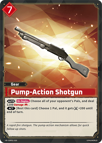Palworld TCG - Pump-Action Shotgun [EBP01-020R]