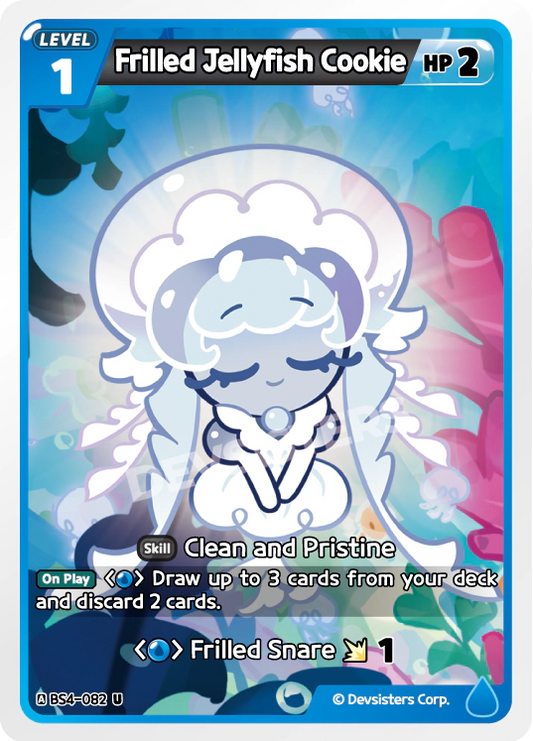 CookieRun TCG - Frilled Jellyfish Cookie [BS4-082 U]