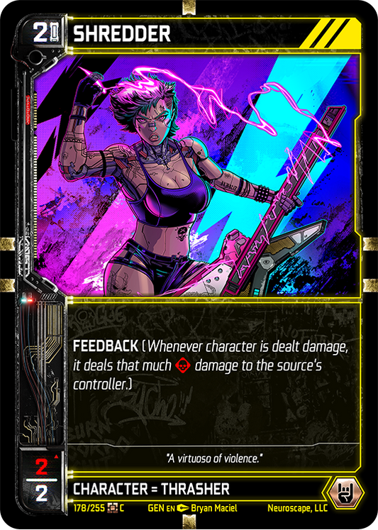 Neuroscape TCG - Shredder GEN-178