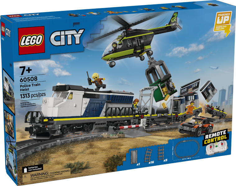 LEGO® City Trains Police Train Heist | 60508