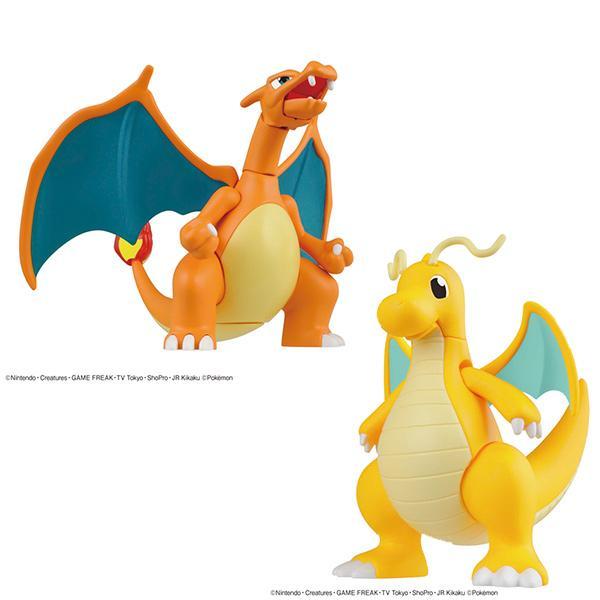 Bandai Charizard & Dragonite 'Pokemon' Bandai Spirits Pokemon Model Kit - The Feisty Goblin Gamehouse -