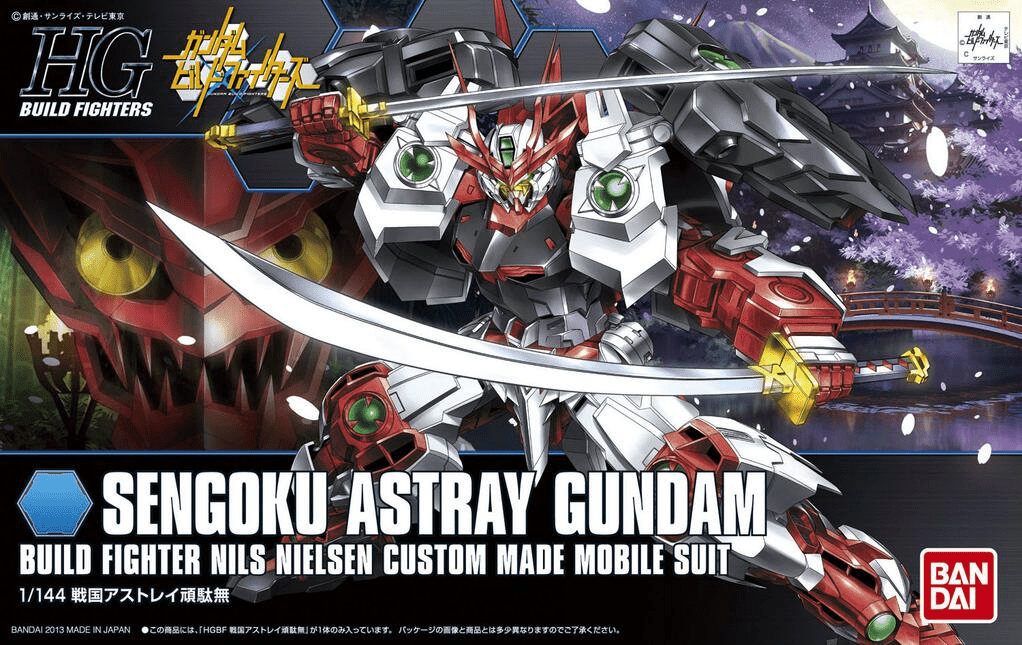 Bandai Gundam - Gunpla HGBF 07 1/144 Sengoku Astray Gundam 'Gundam Build Fighters' - The Feisty Goblin Gamehouse -