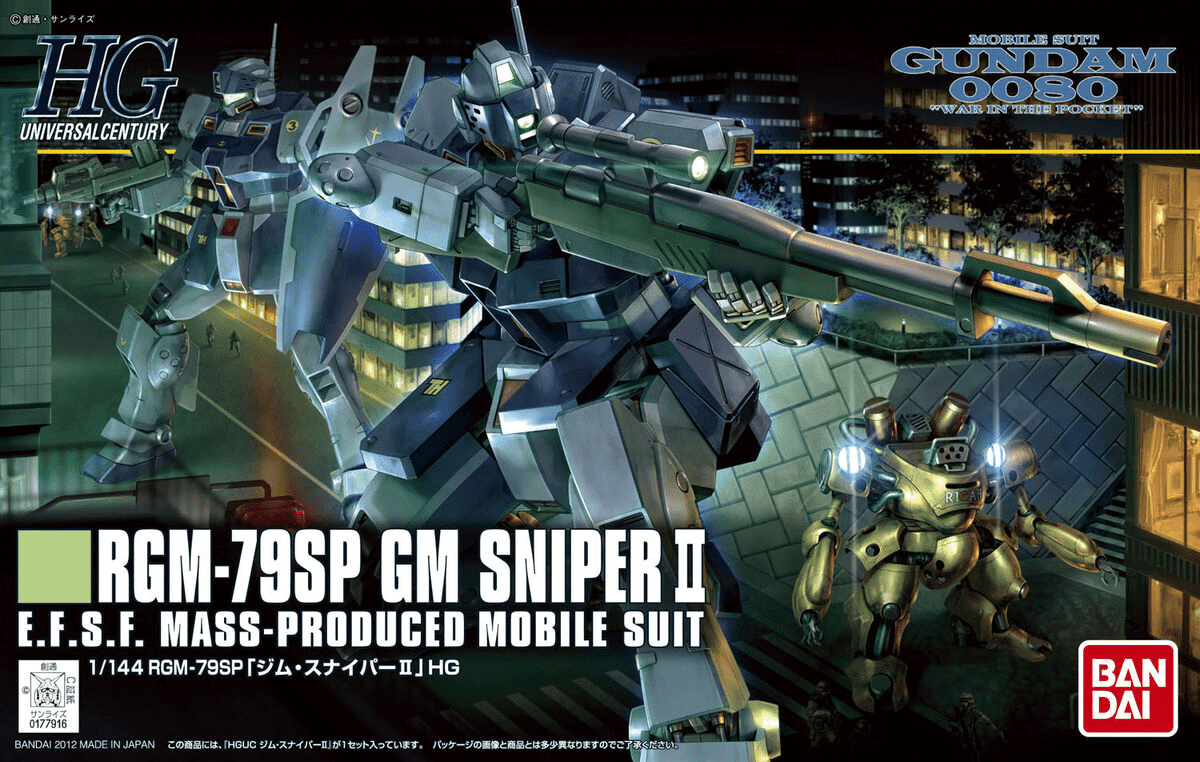 Bandai Gundam - Gunpla HGUC: GM Sniper II (1/144 | 146) - The Feisty Goblin Gamehouse -