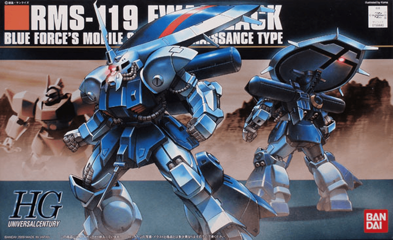 Bandai Gundam - Gunpla HGUC: RMS-119 EWAC Zack (1/144 | 96) - The Feisty Goblin Gamehouse -