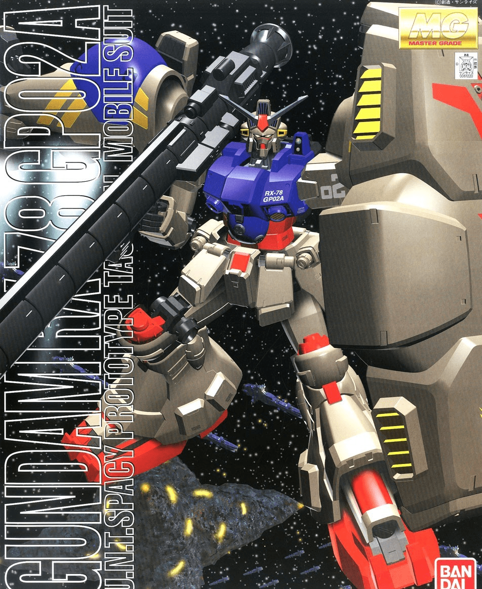 Bandai Gundam - Gunpla MG: RX-78GP02A Gundam GP02 Physalis (1/100 | 0083 Stardust Memory) - The Feisty Goblin Gamehouse -
