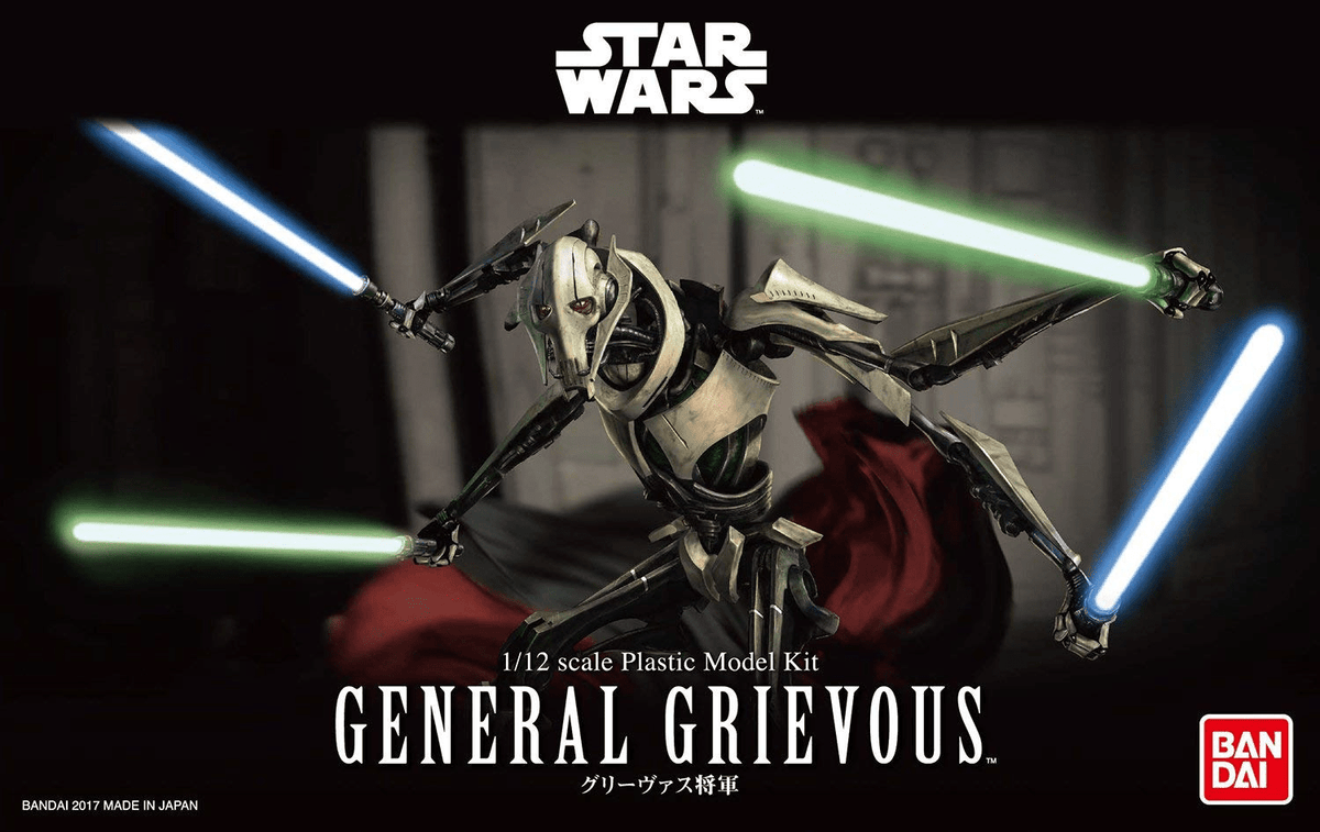 Bandai Gundam - Star Wars: General Grievous (1/12) - The Feisty Goblin Gamehouse -