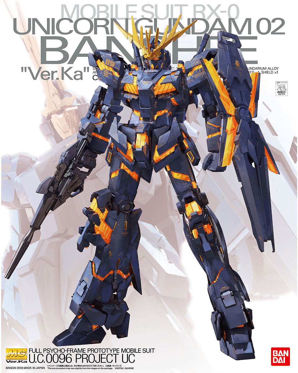 Bandai - MG 1/100 RX-0 Unicorn Gundam 02 Banshee Ver.Ka - The Feisty Goblin Gamehouse -