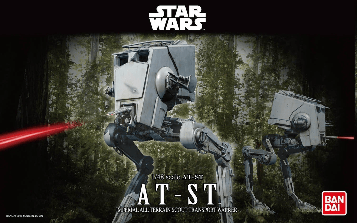 Bandai Namco - Model Kit: AT-ST (1/48 | Star Wars) - The Feisty Goblin Gamehouse -