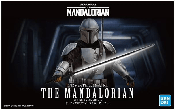 Bandai Namco - Model Kit: Mandalorian, Beskar Armor (1/12 | Star Wars) - The Feisty Goblin Gamehouse -