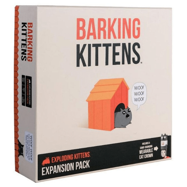 Barking Kittens (Exploding Kittens) - The Feisty Goblin Gamehouse -