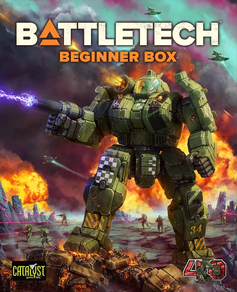 BattleTech Beginner Box 40th Anniversary - The Feisty Goblin Gamehouse -
