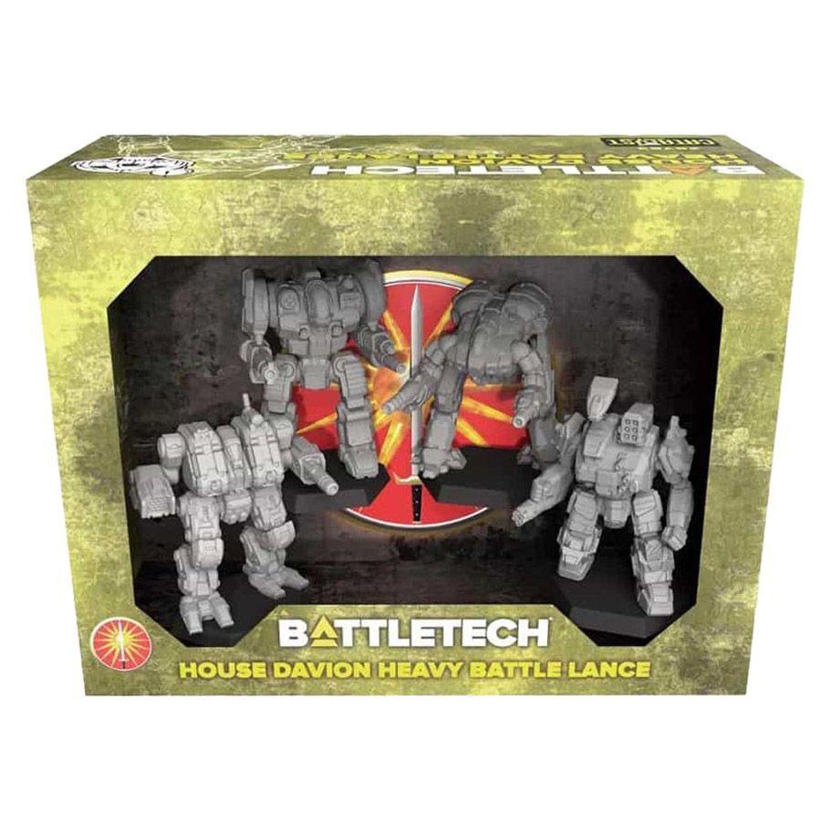 BattleTech: House Davion Cavalry Lance Force Pack - The Feisty Goblin Gamehouse -