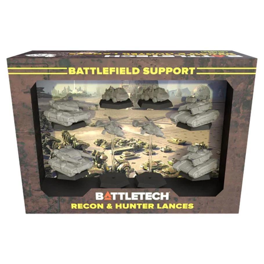 BattleTech: Mercenaries Force Pack - Battlefield Support Recon & Hunter Lances - The Feisty Goblin Gamehouse -