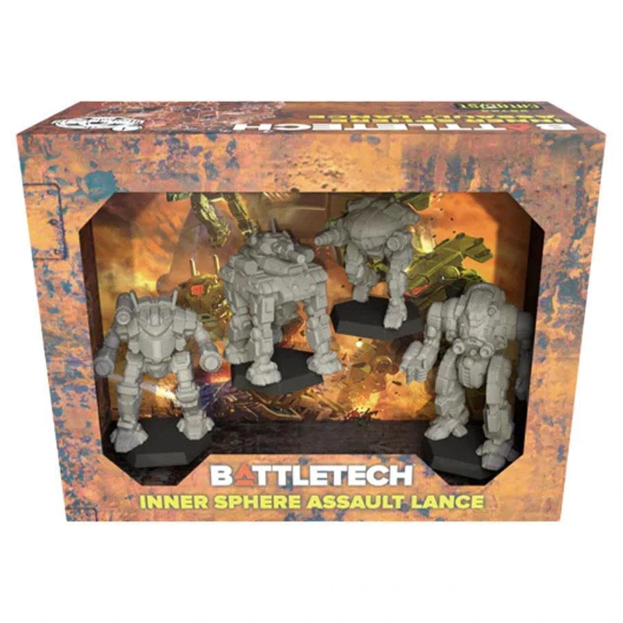 BattleTech: Mercenaries Force Pack - Inner Sphere Assault Lance - The Feisty Goblin Gamehouse -