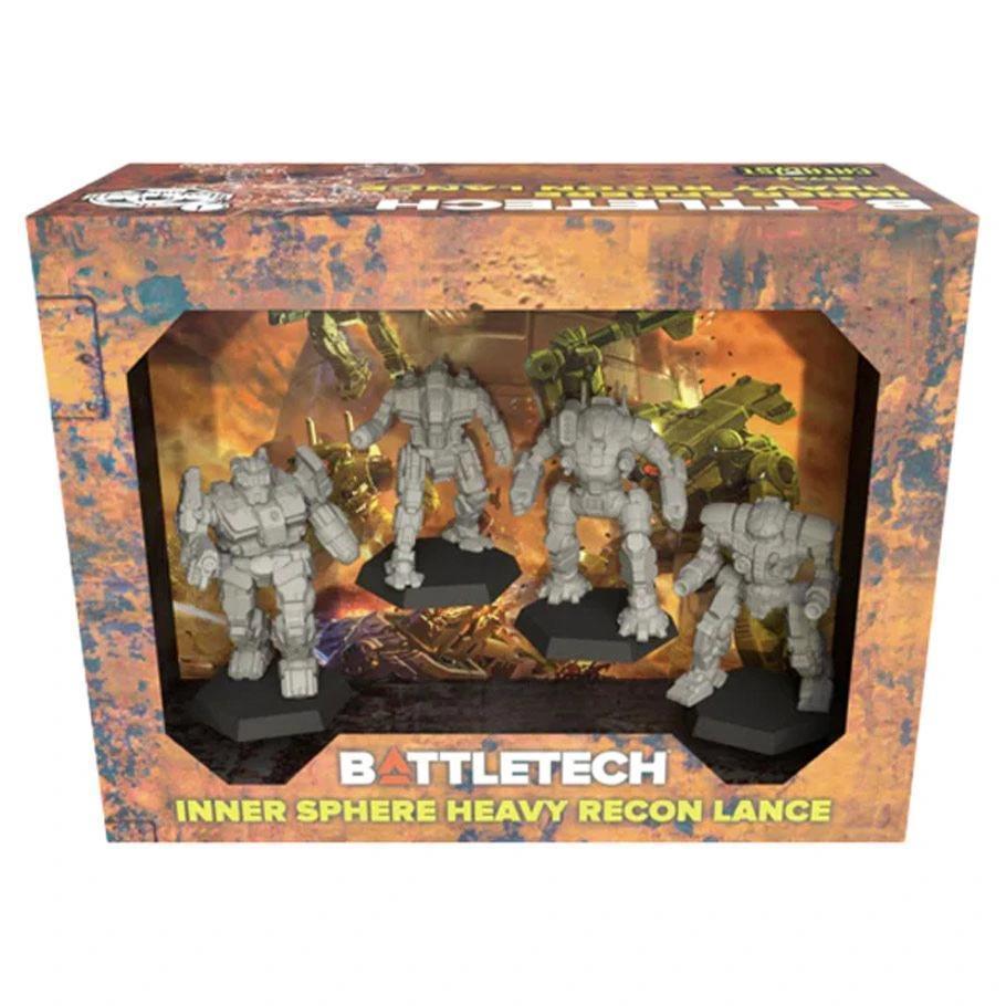 BattleTech: Mercenaries Force Pack - Inner Sphere Heavy Recon Lance - The Feisty Goblin Gamehouse -