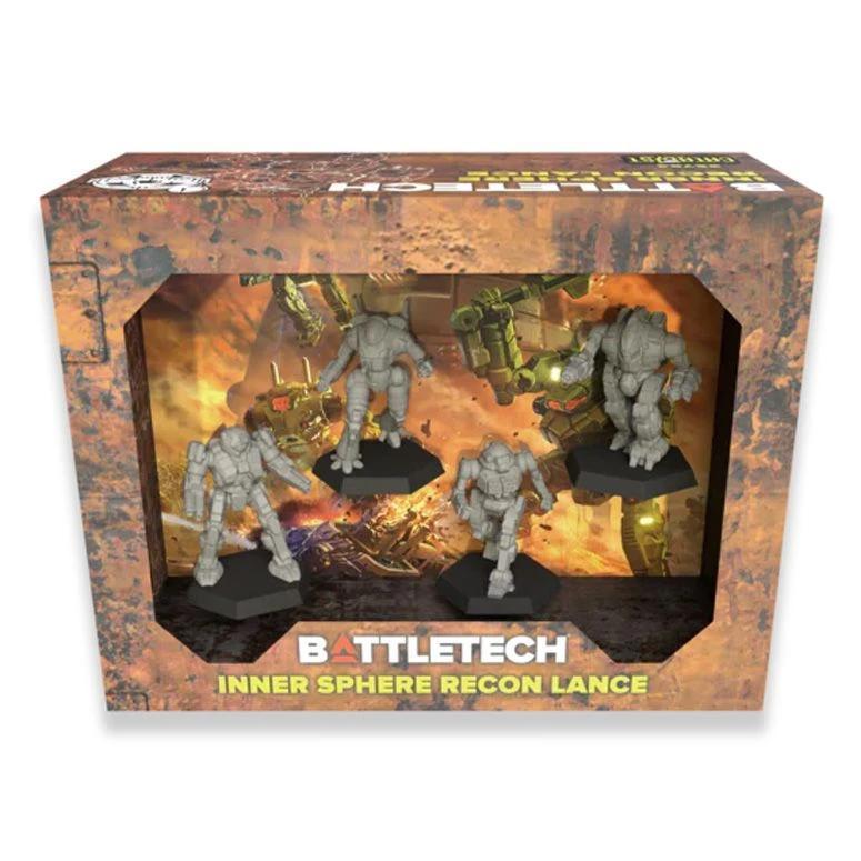 BattleTech: Mercenaries Force Pack - Inner Sphere Recon Lance - The Feisty Goblin Gamehouse -