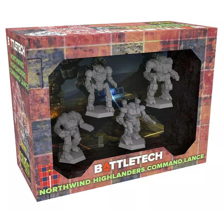 BattleTech: Northwind Highlanders Command Lance - The Feisty Goblin Gamehouse -