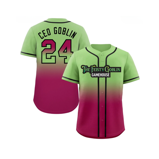Goblin Personalized Baseball Jersey