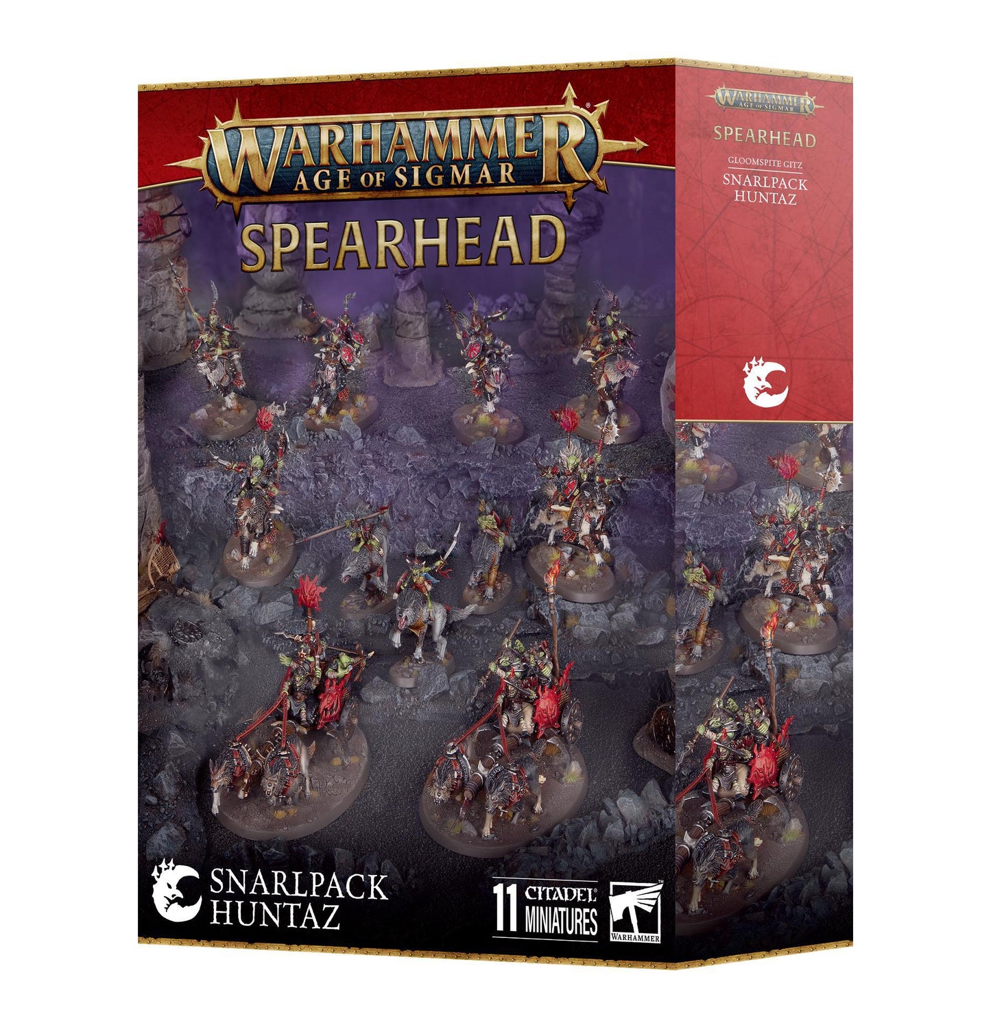 Warhammer Age of Sigmar - Spearhead: Snarlpack Huntaz