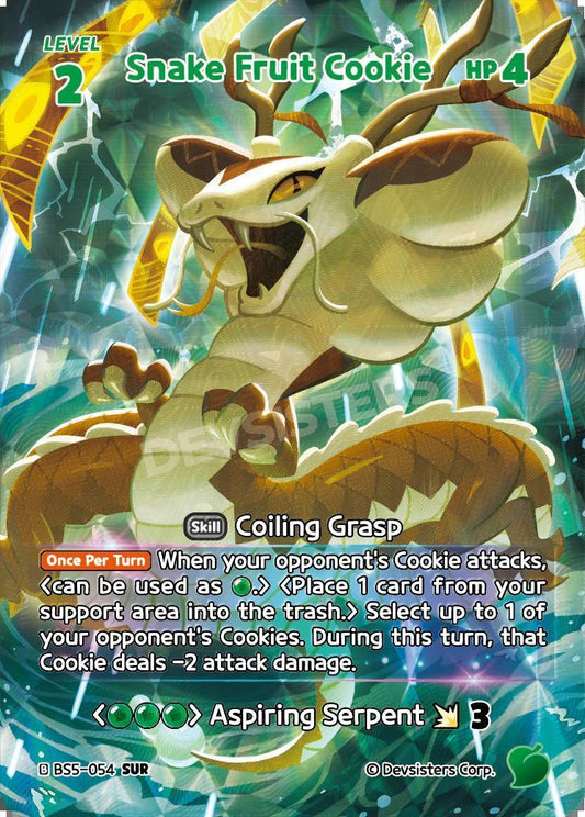 CookieRun TCG - Snake Fruit Cookie [BS5-054 SUR]
