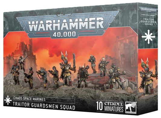 Warhammer 40,000 - Chaos Space Marines: Traitor Guardsmen Squad