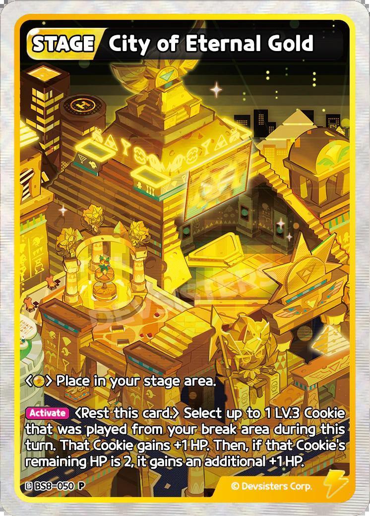 CookieRun TCG - City of Eternal Gold [BS8-050 P]